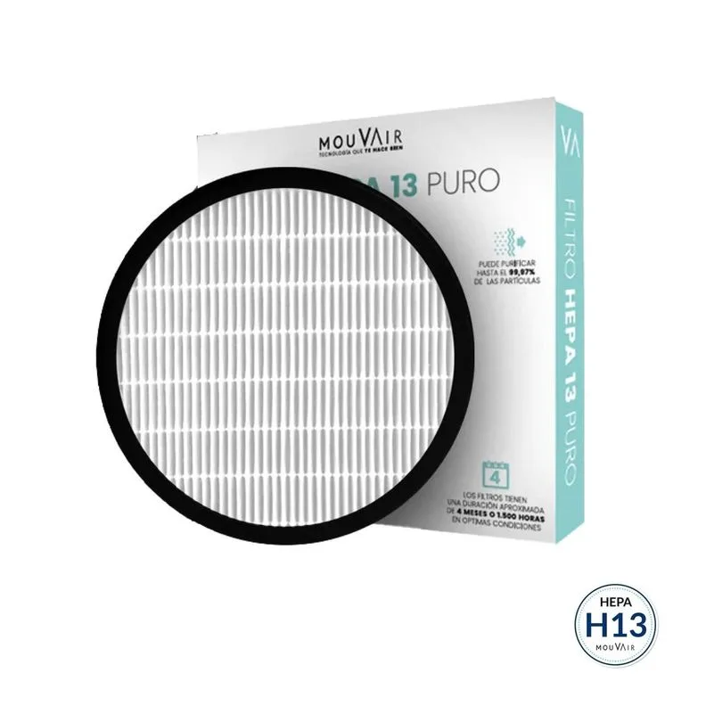 Filtro HEPA H13, imagen de referencia